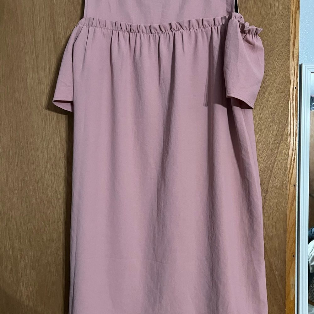 Patrizia Luca Cold Shoulder Ruffle Dress Size Medium - Picture 9 of 13